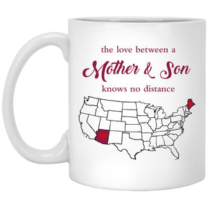 Arizona Maine The Love Between Mother And Son Mug - Mug Teezalo