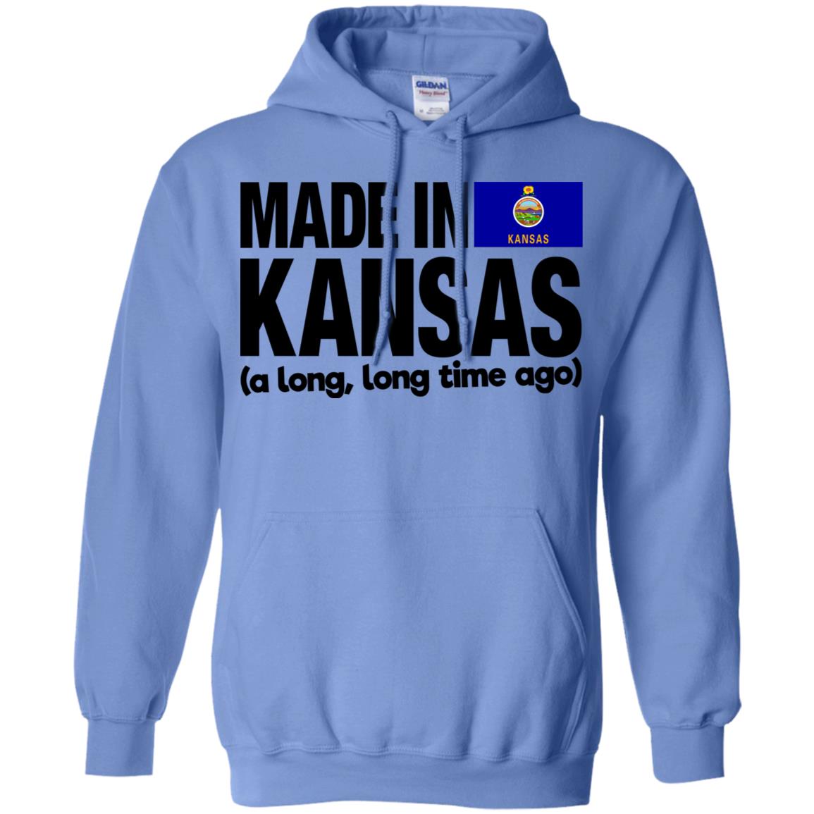 Made In Kansas A Long Long Time Ago T-Shirt - T-shirt Teezalo