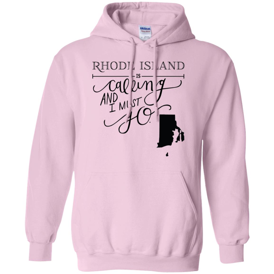 Rhode Island Is Calling I Must Go T-shirt - T-shirt Teezalo