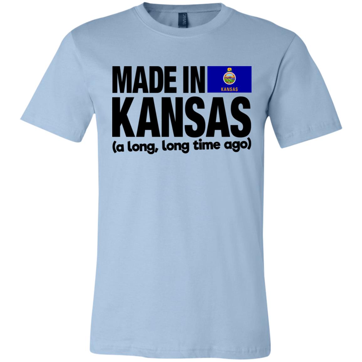 Made In Kansas A Long Long Time Ago T-Shirt - T-shirt Teezalo