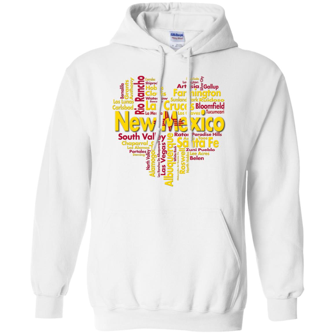 New Mexico Heart T-Shirt - T-shirt Teezalo