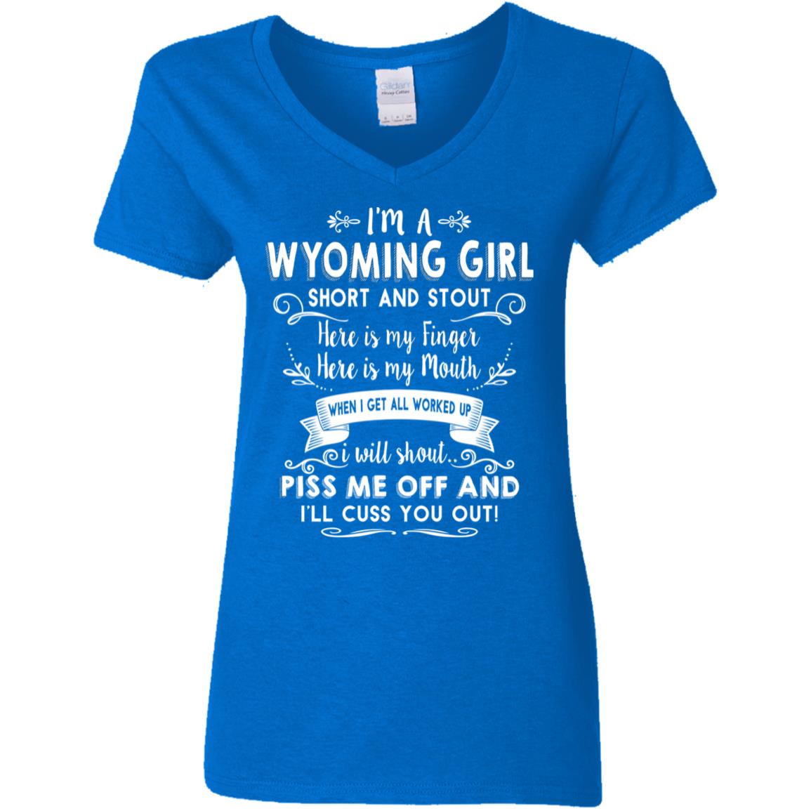Wyoming Girl Short And Stout Pullover Hoodie - Hoodie Teezalo
