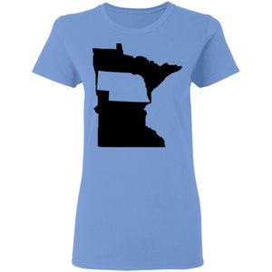 Living In Minnesota And You Are From Nebraska Hoodie - Hoodie Teezalo