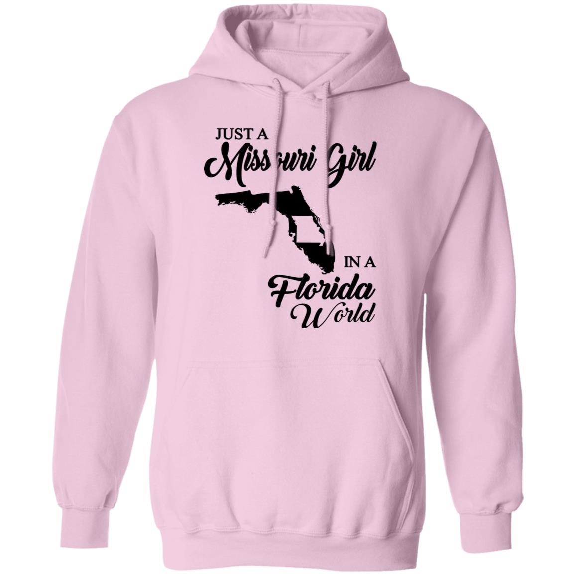 Just A Missouri Girl In A Florida World T Shirt - T-shirt Teezalo