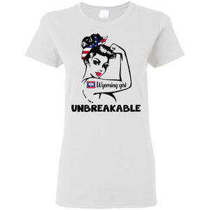 Wyoming Girl Unbreakable T-Shirt - T-shirt Teezalo