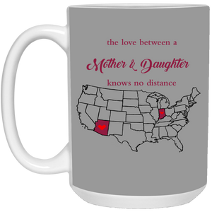 Arizona Indiana Love Mother Daughter Mug - Mug Teezalo