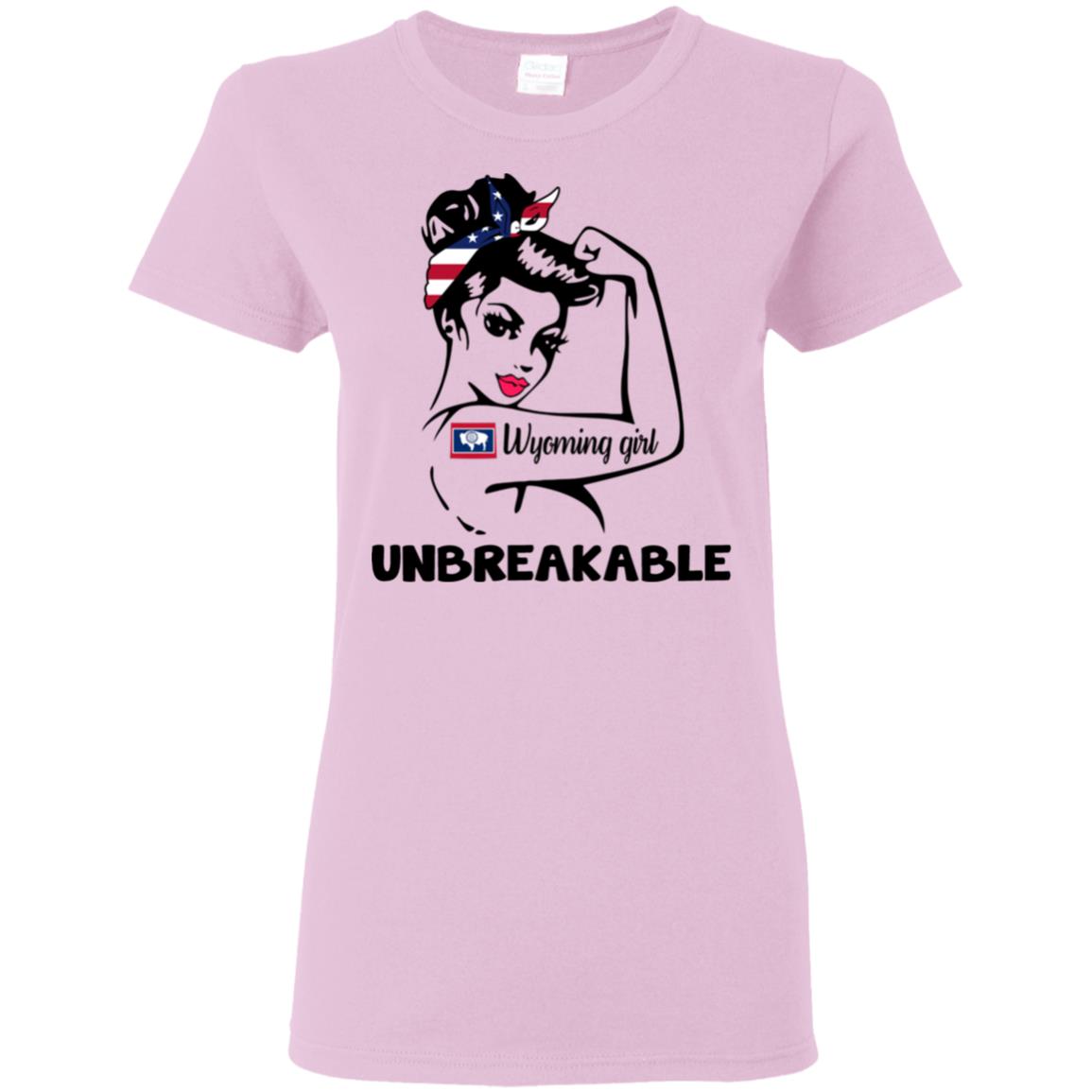 Wyoming Girl Unbreakable T-Shirt - T-shirt Teezalo