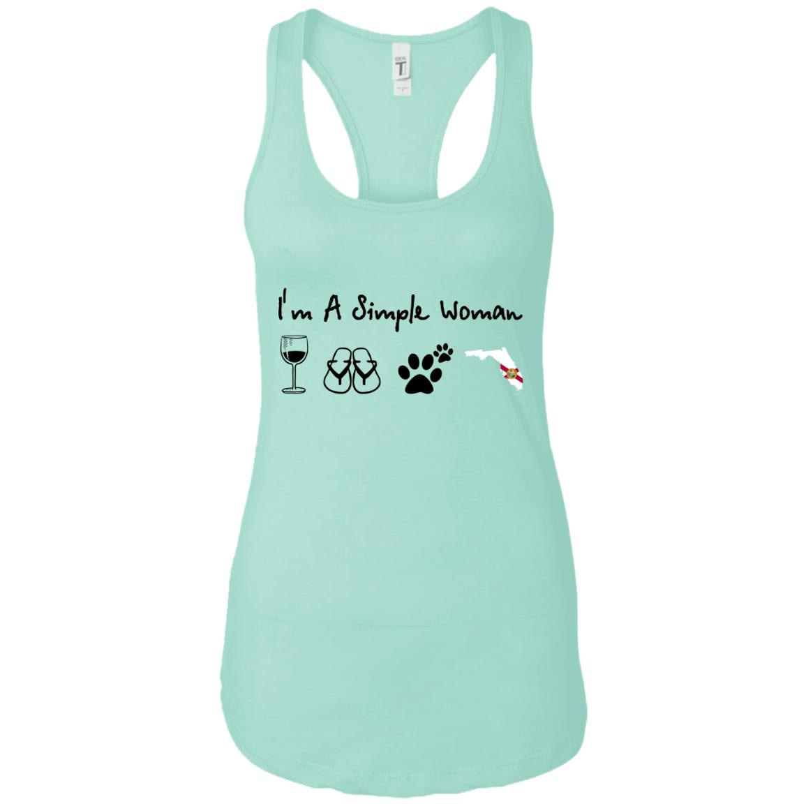 I Am A Simple Florida Girl Hoodie - Hoodie Teezalo