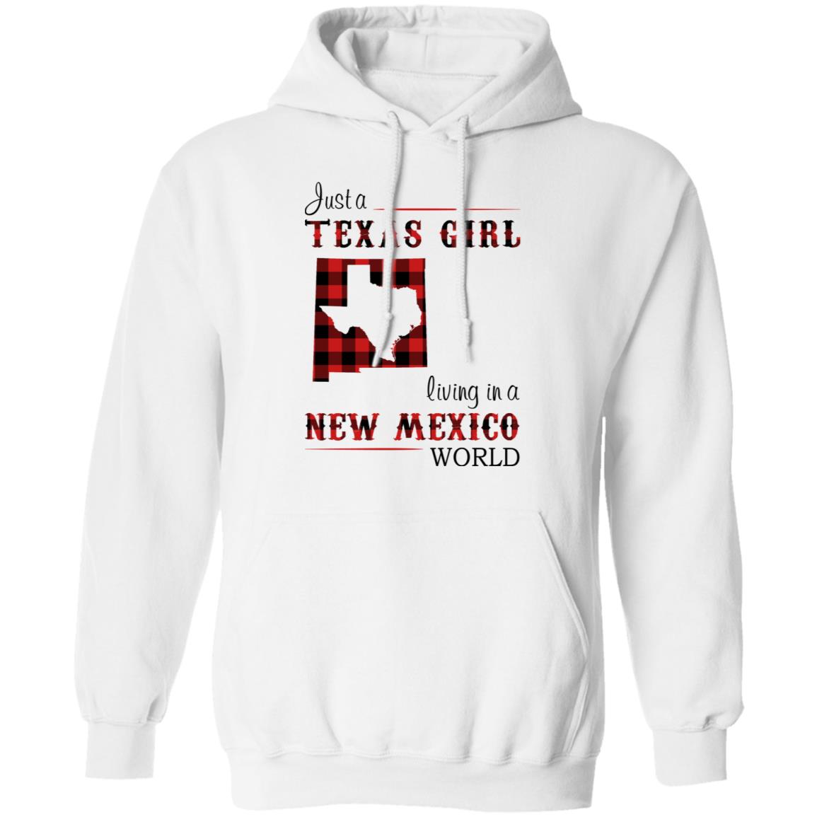 Just A Texas Girl Living In A New Mexico World T- Shirt - T-shirt Teezalo