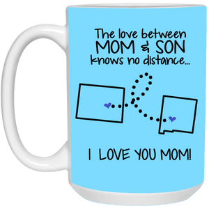 New Mexico Colorado The Love Between Mom And Son Mug - Mug Teezalo