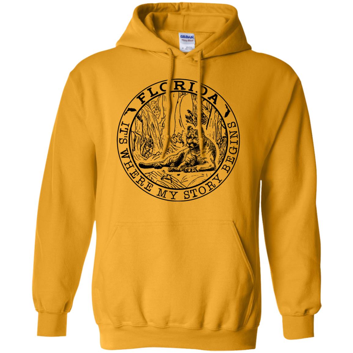 Florida It's Where My Story Begins Hoodie - Hoodie Teezalo