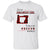Just An Arkansas Girl Living In An Oregon World T-shirt - T-shirt Born Live Plaid Red Teezalo