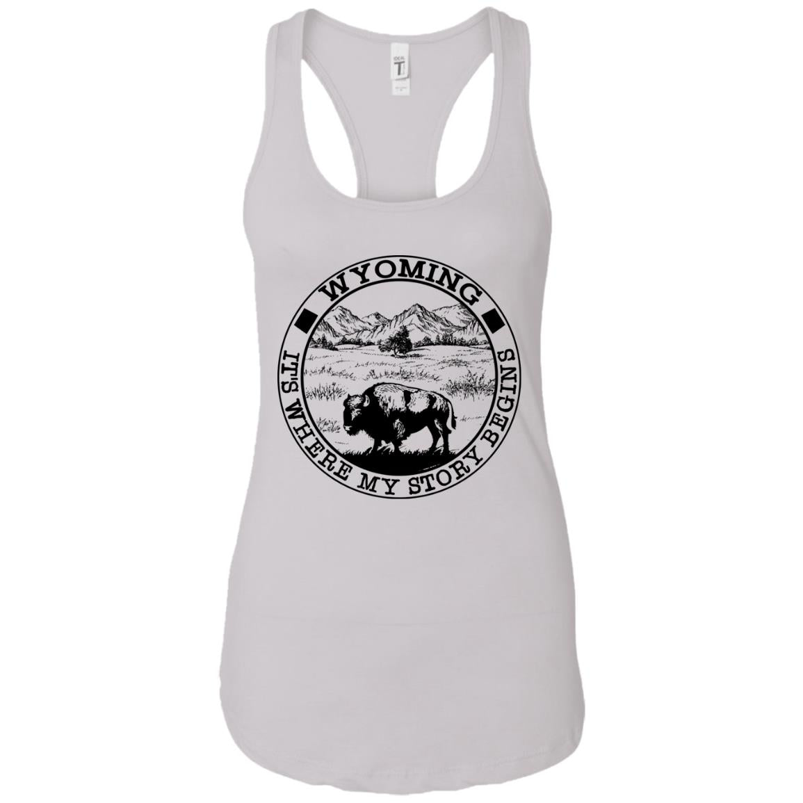 Wyoming It's Where My Story Begins Hoodie - Hoodie Teezalo