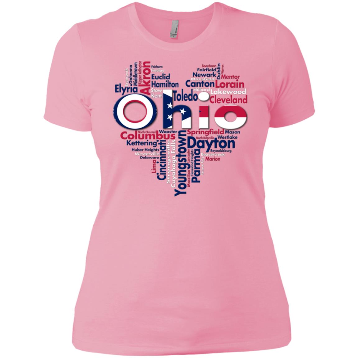 Ohio City Heart T-Shirt - T-shirt Teezalo