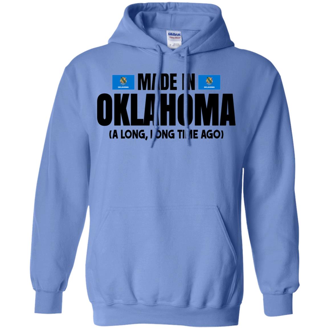 Made In Oklahoma A Long Long Time Ago T- Shirt - T-shirt Teezalo