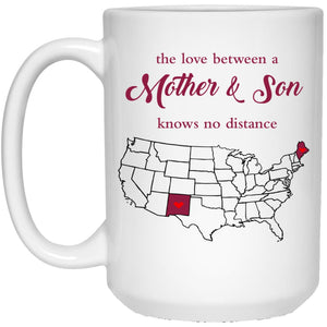 Maine New Mexico	The Love Between Mother And Son Mug - Mug Teezalo