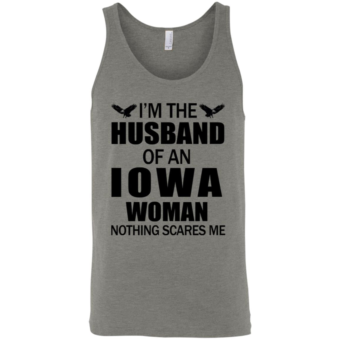 I'm The Husband Of An Iowa Woman Hoodie - Hoodie Teezalo