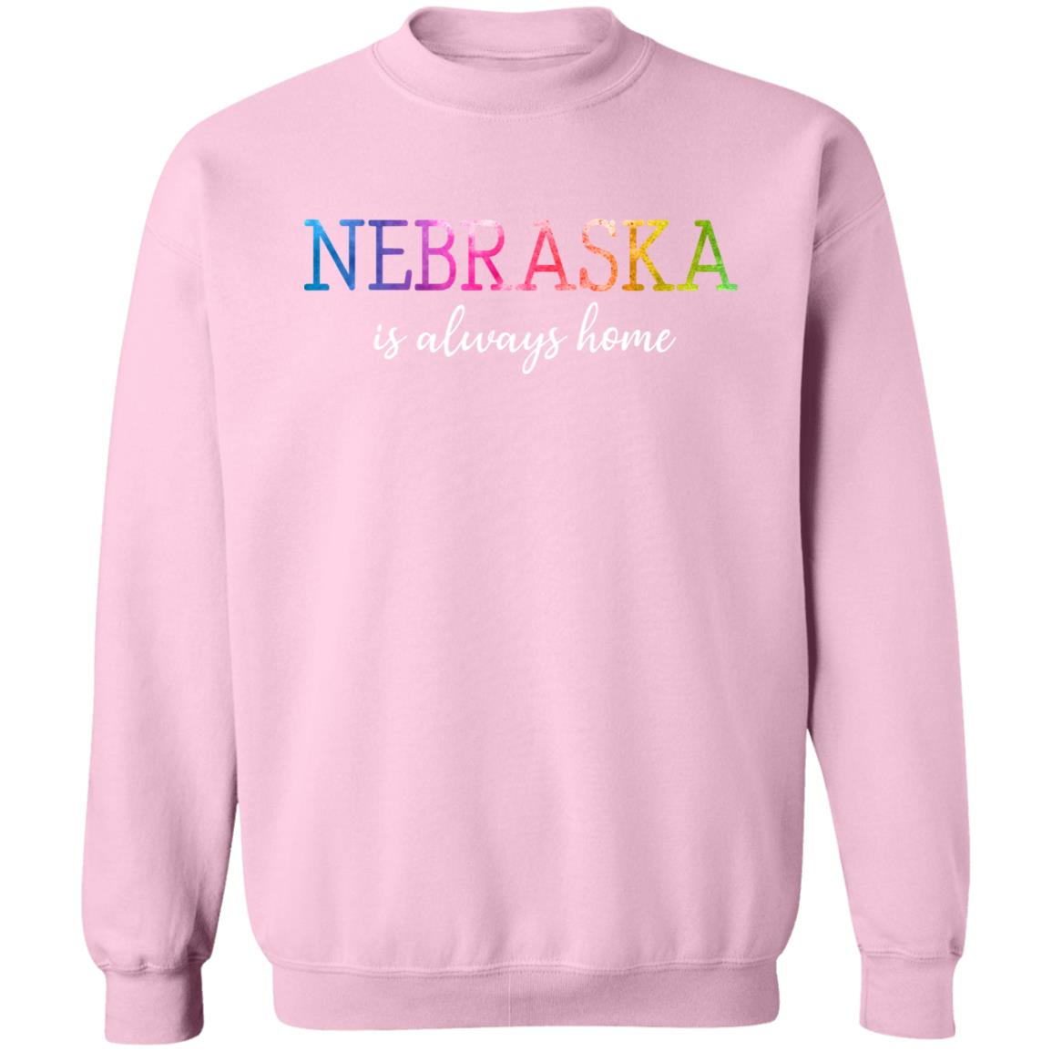 Nebraska Is Always Home T-Shirt - T-shirt Teezalo