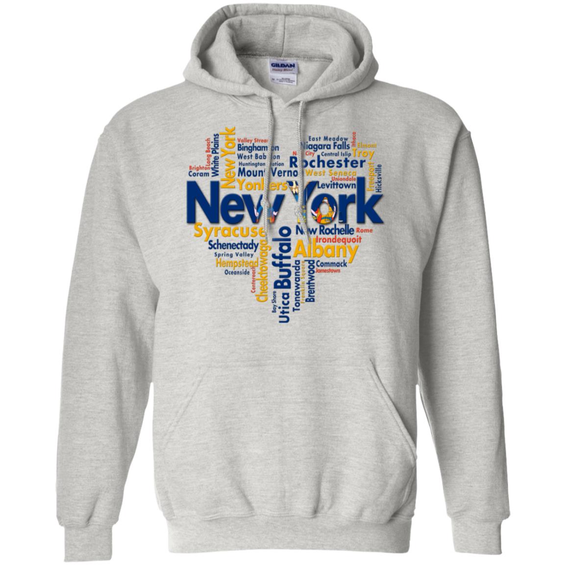 New York City Heart T-Shirt - T-shirt Teezalo