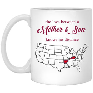 Arkansas Kentucky The Love Between Mother And Son Mug - Mug Teezalo