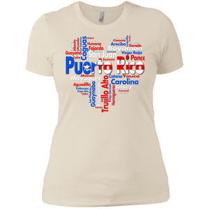 Puerto Rico City Heart T Shirt - T-shirt Teezalo