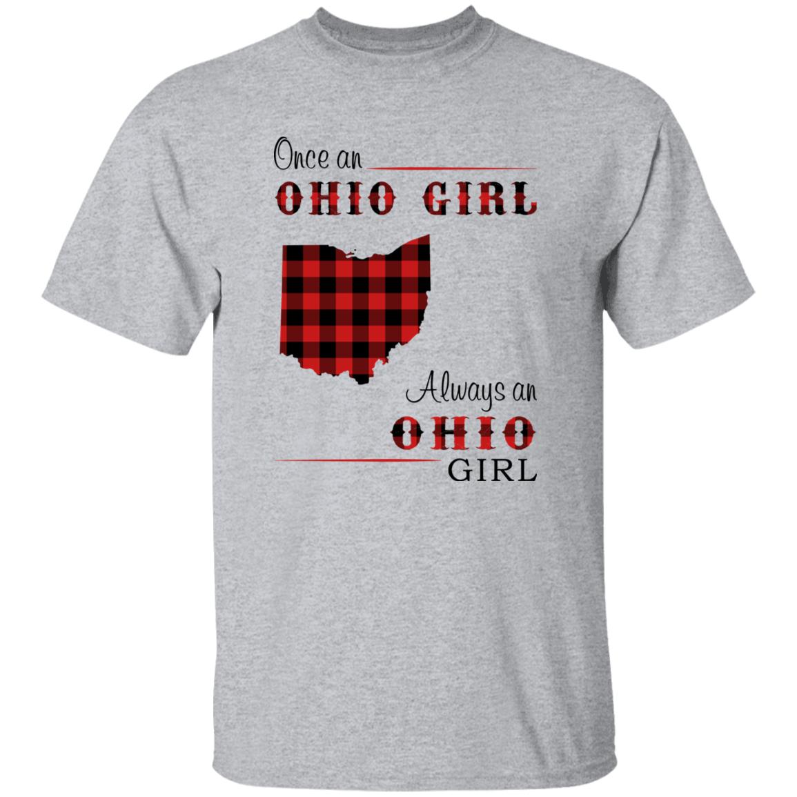 Once And Always Ohio Girl Hoodie - T-shirt Teezalo
