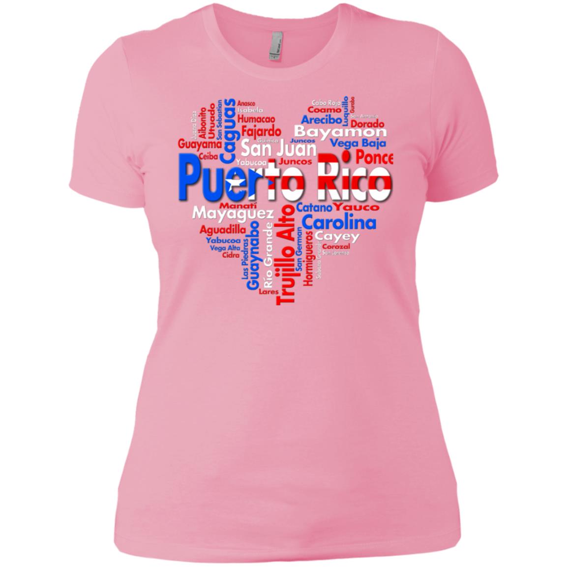 Puerto Rico City Heart T Shirt - T-shirt Teezalo