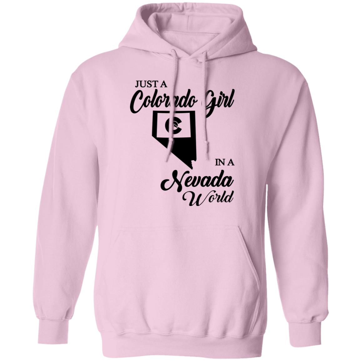 Just A Colorado Girl In A Nevada World T-shirt - T-shirt Teezalo
