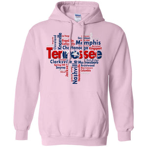 Tennessee City Heart T Shirt - T-shirt Teezalo