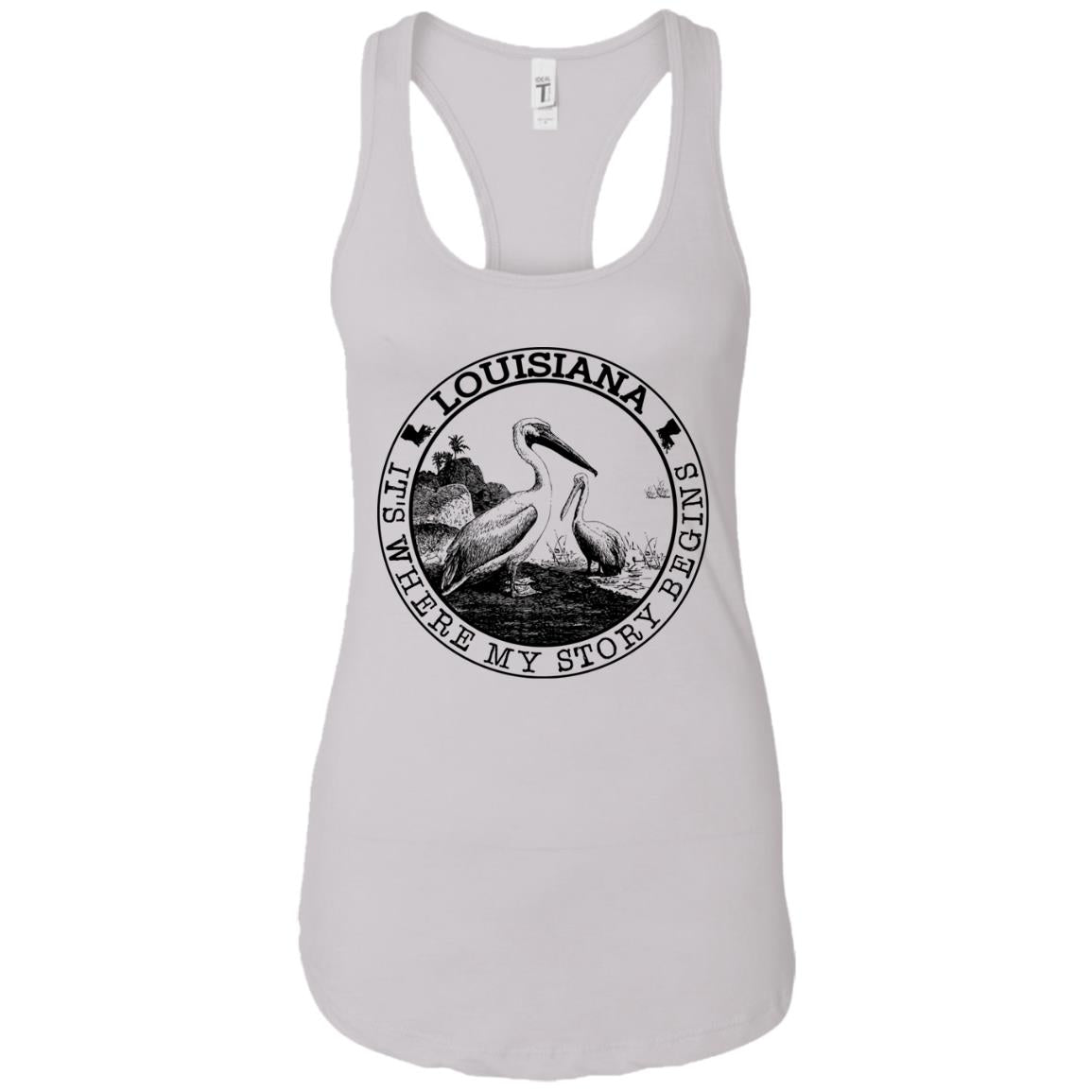 Louisiana It's Where My Story Begins Hoodie - Hoodie Teezalo