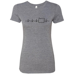 Oregon Heart Beat Hoodie - Hoodie Teezalo