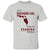 Just A Wisconsin Girl Living In A Florida World T-shirt - T-shirt Born Live Plaid Red Teezalo