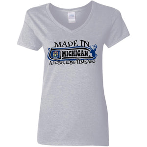 Made In Michigan A Long Long Time Ago T-Shirt - T-shirt Teezalo
