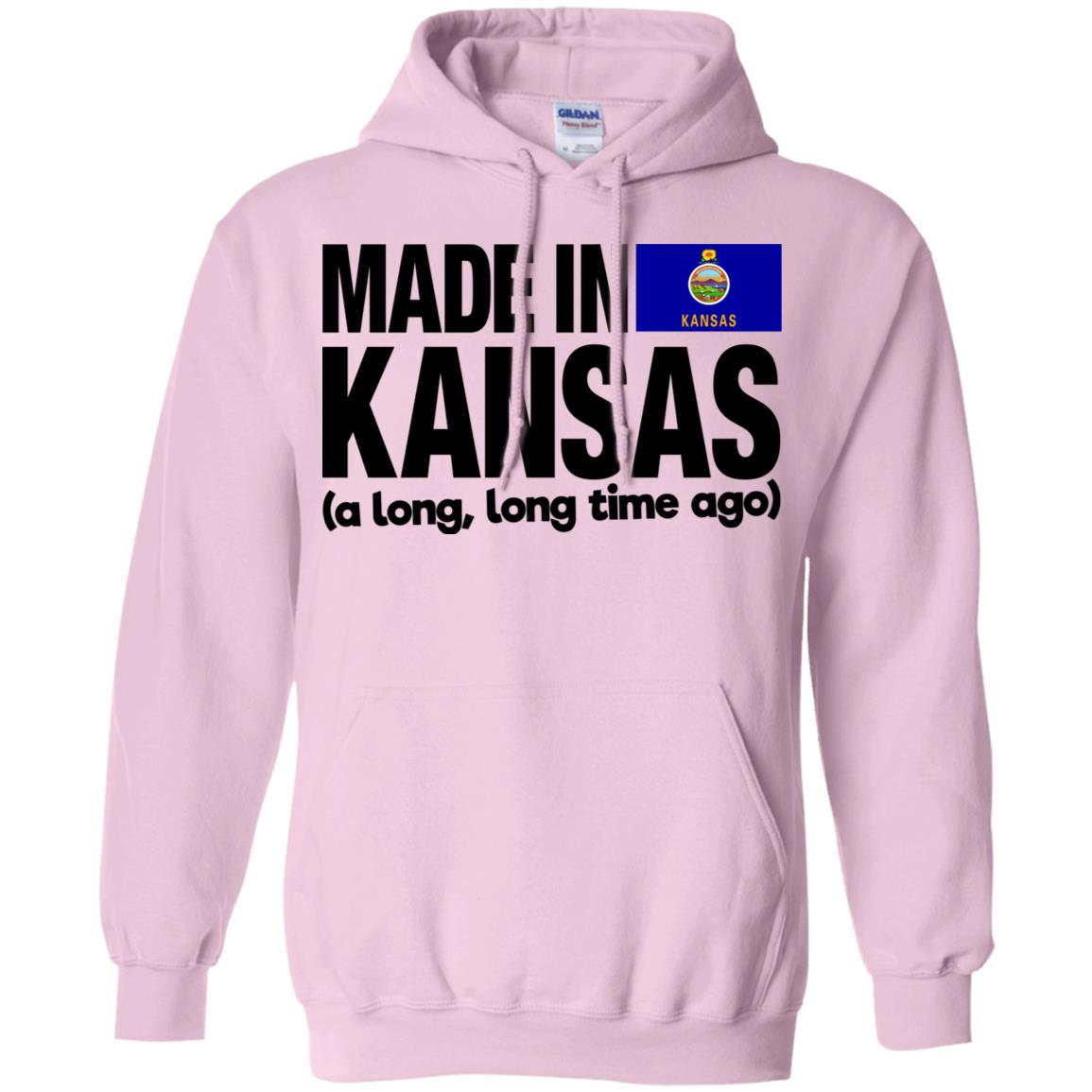 Made In Kansas A Long Long Time Ago T-Shirt - T-shirt Teezalo