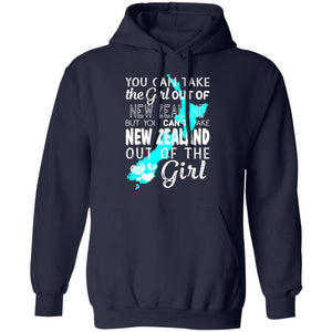 You Can Take The Girl Out Of New Zealand T-Shirt - T-shirt Teezalo