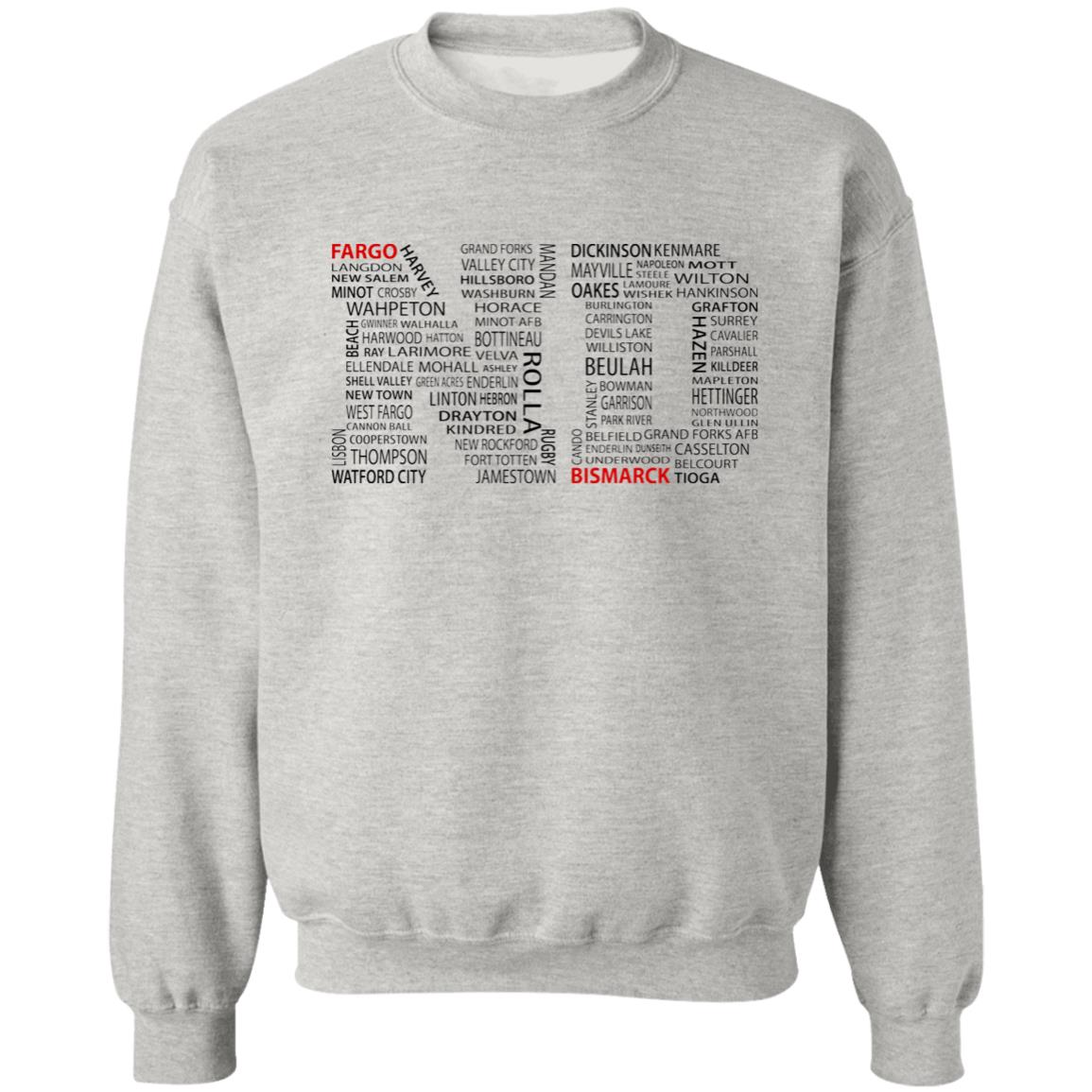 North Dakota Cities T Shirt - T-shirt Teezalo