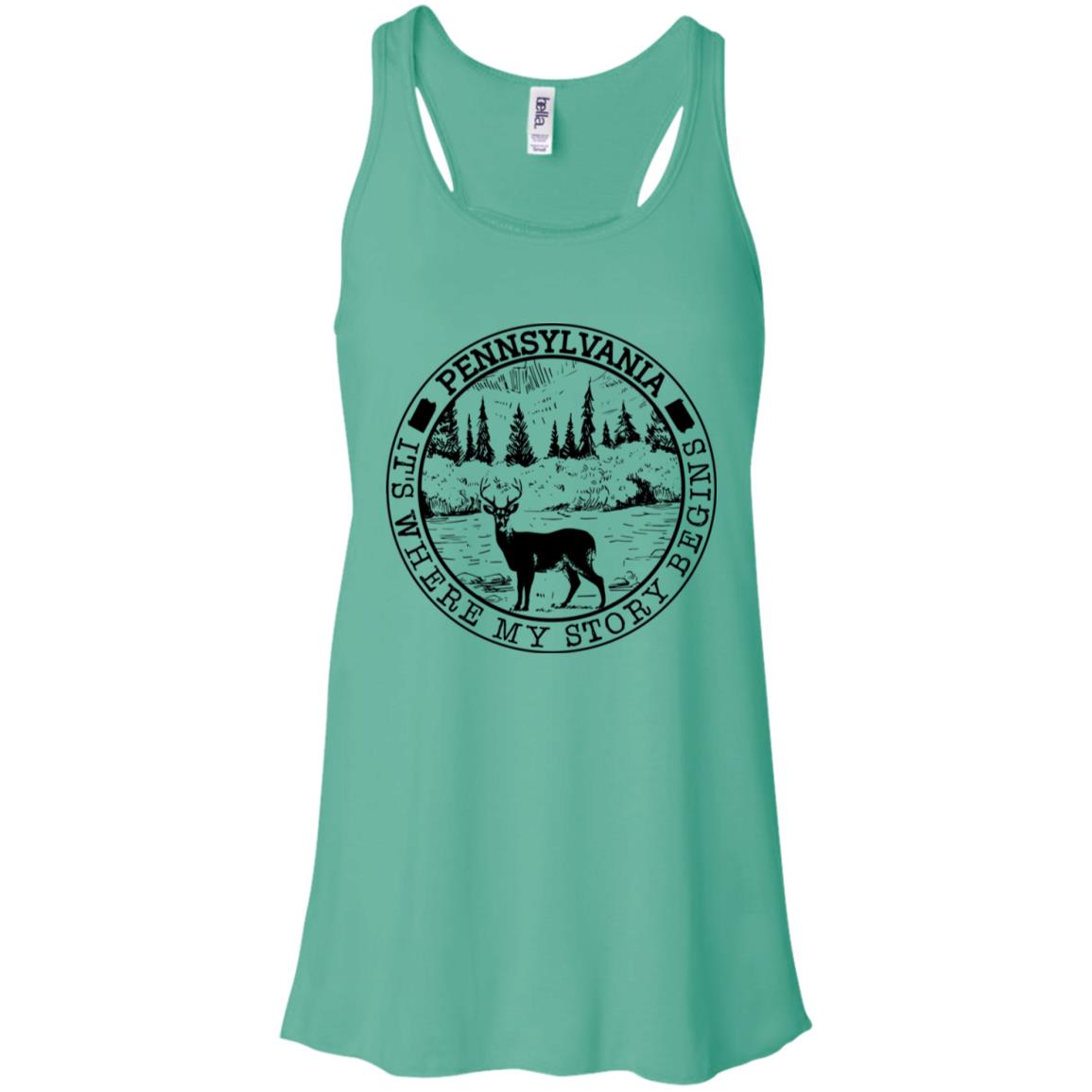 Pennsylvania Where My Story Begins Hoodie - Hoodie Teezalo