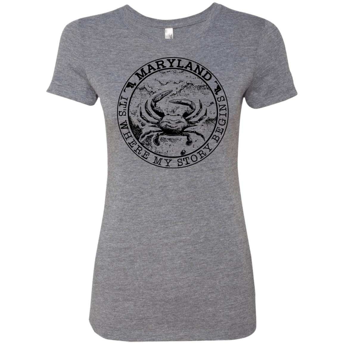 Maryland Where My Story Begins Hoodie - Hoodie Teezalo