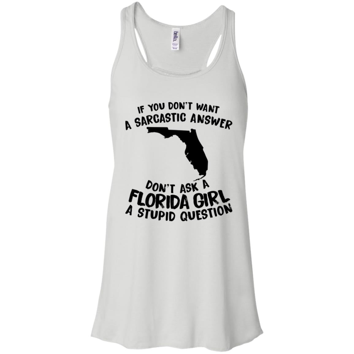 Don't Ask A Florida Girl A Stupid Question Hoodie - Hoodie Teezalo