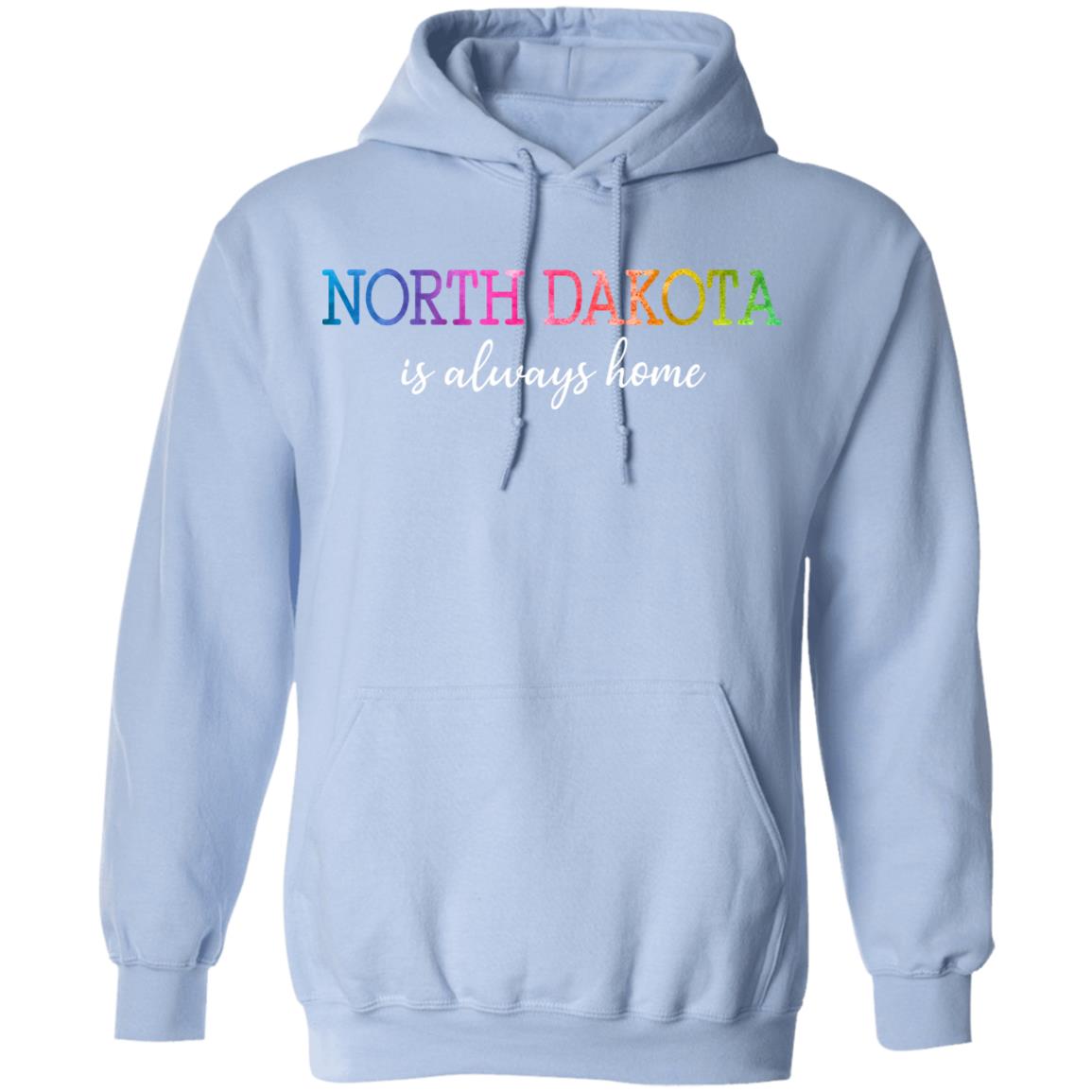 North Dakota Is Always Home T Shirt - T-shirt Teezalo