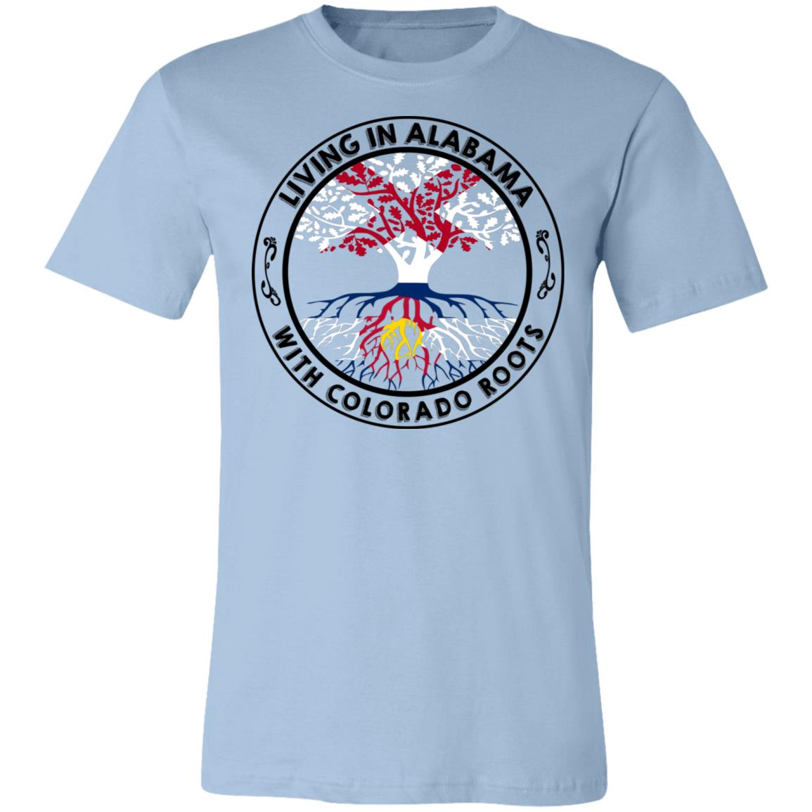 Living In Alabama With Colorado Roots Hoodie - Hoodie Teezalo