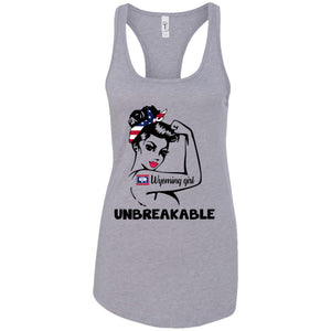 Wyoming Girl Unbreakable T-Shirt - T-shirt Teezalo