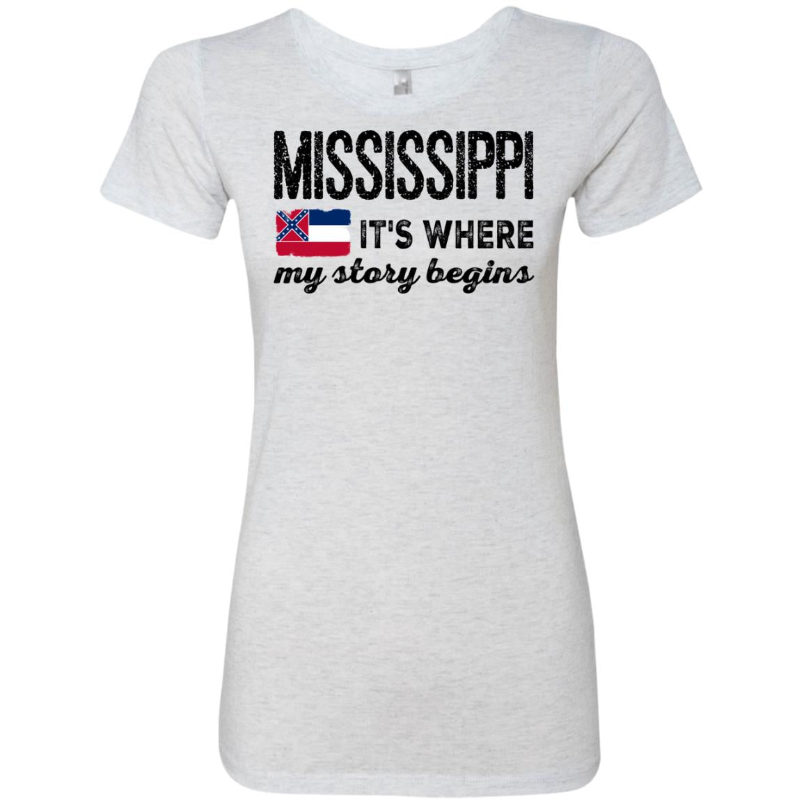 Mississippi Where My Story Begins T-shirt - T-shirt Teezalo