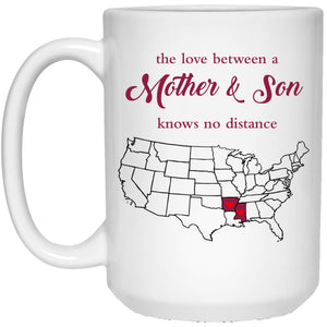 Arkansas Mississippi The Love Between Mother And Son Mug - Mug Teezalo