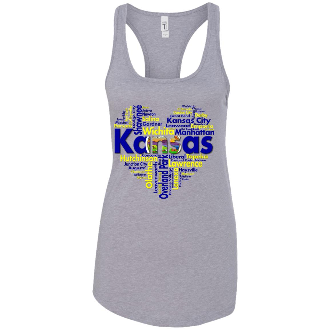 Kansas City Heart T Shirt - T-shirt Teezalo