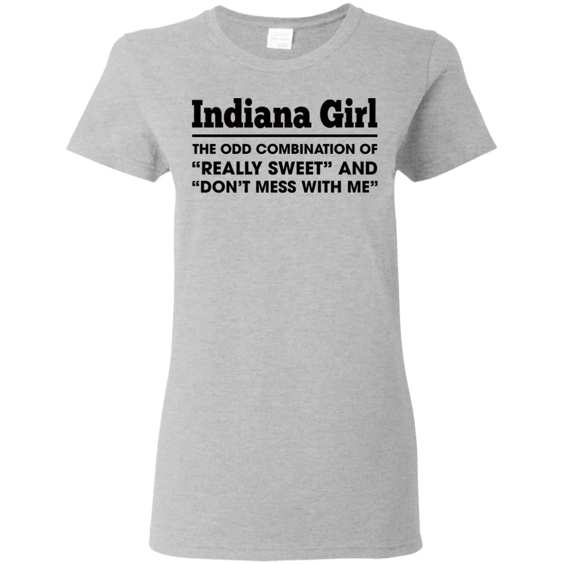 Indiana Girl The Odd Combination T- Shirt - T-shirt Teezalo