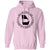 Just An Iowa Girl Living In A Georgia World Hoodie - Hoodie Teezalo