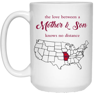 Arkansas Missouri The Love Between Mother And Son Mug - Mug Teezalo