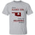 Just An Alaska Girl Living In An Oklahoma World T-shirt - T-shirt Born Live Plaid Red Teezalo