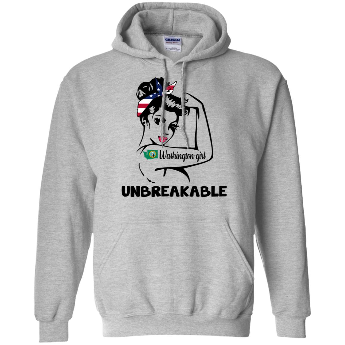 Washington Girl  Unbreakable T-Shirt - T-shirt Teezalo